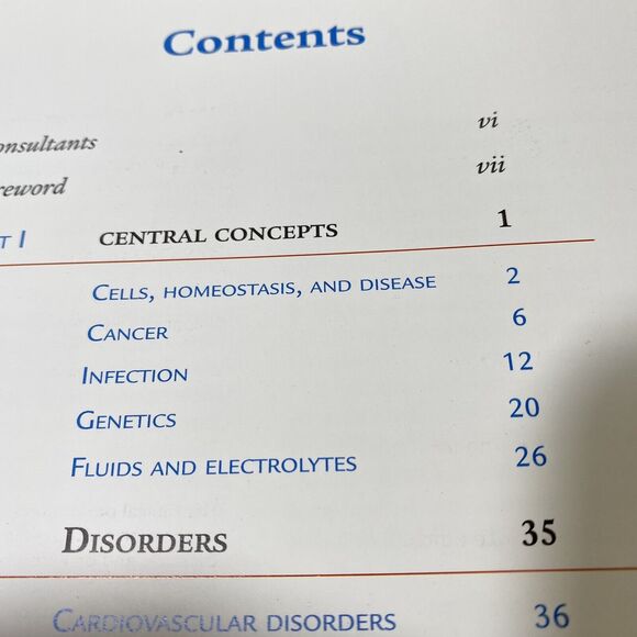 NEW Anatomical Chart Company Atlas of Pathophysiology Hardcover Color Pristine - Picture 5 of 16